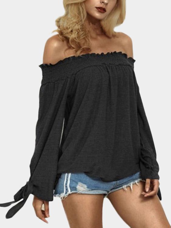 Ladies Long Sleeve Blouses