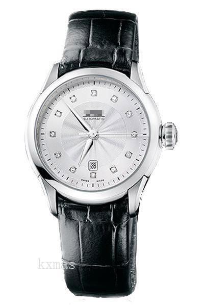 Bargain Elegant Leather 16 mm Watch Strap 56176044041LSFC_K0025681