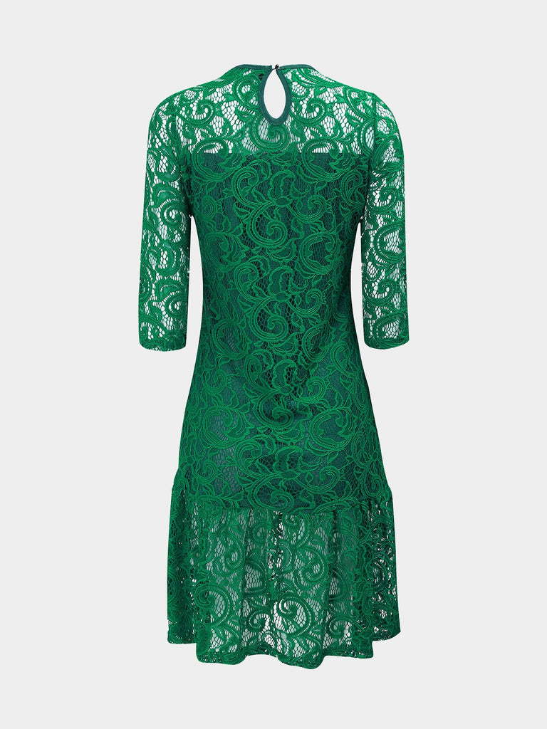 Womens Green Midi Dresses