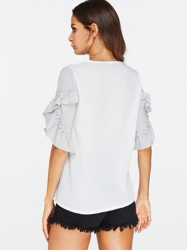 Womens White T-Shirts