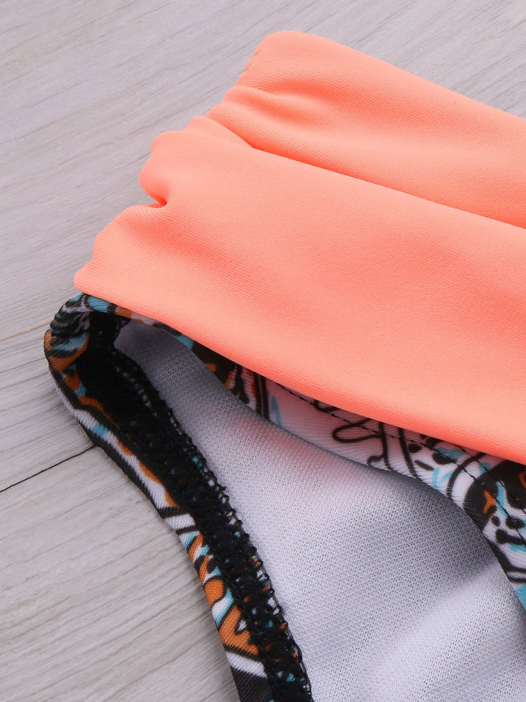 Womens Sleeveless Two Piece Bikinis
