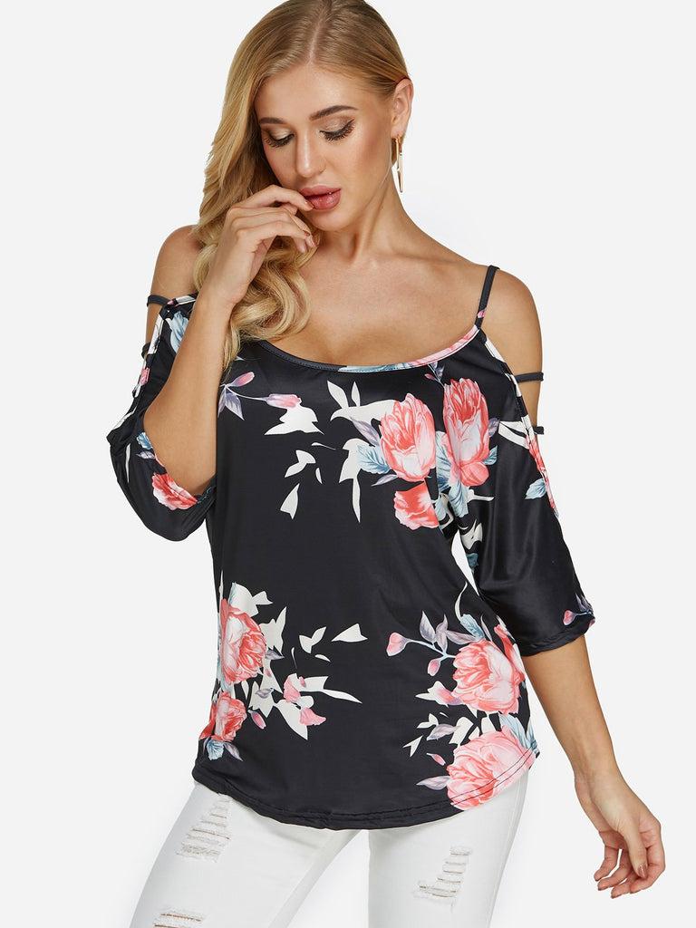 Ladies Black Blouses