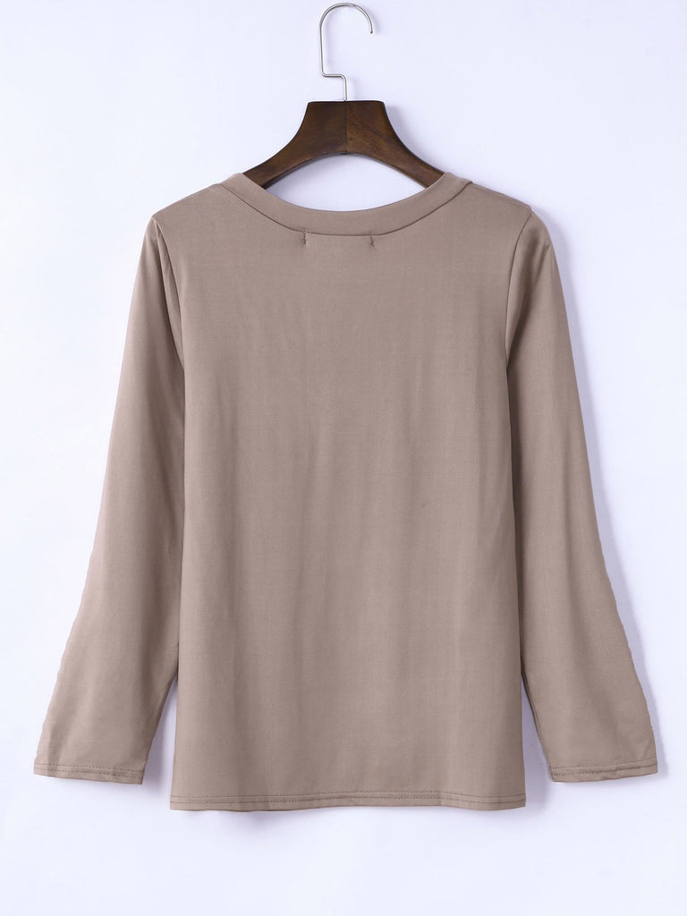 Womens Khaki T-Shirts