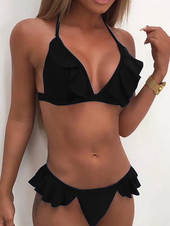 Ladies Black Bikinis