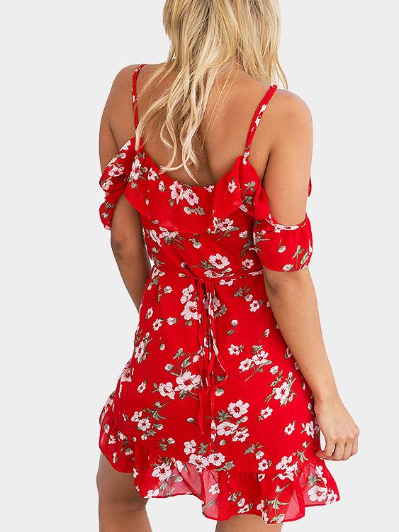 Womens Red Mini Dresses