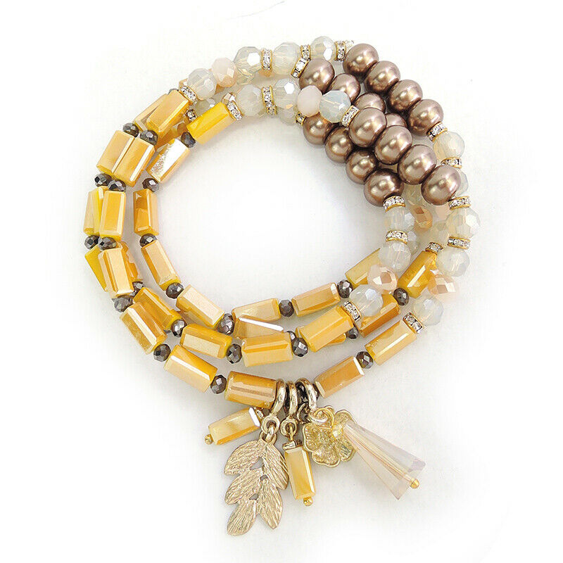 Handmade Beaded Necklace Bracelet Bijoux