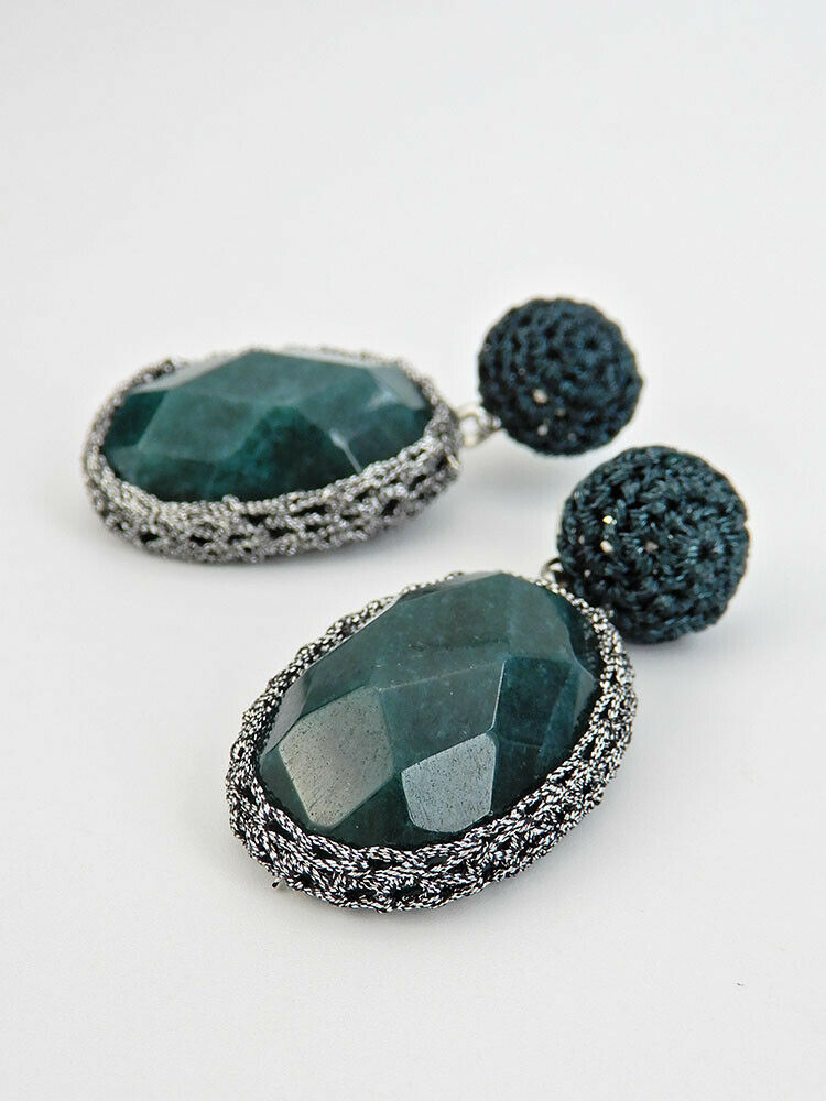 Unique Handmade Crystal Earrings