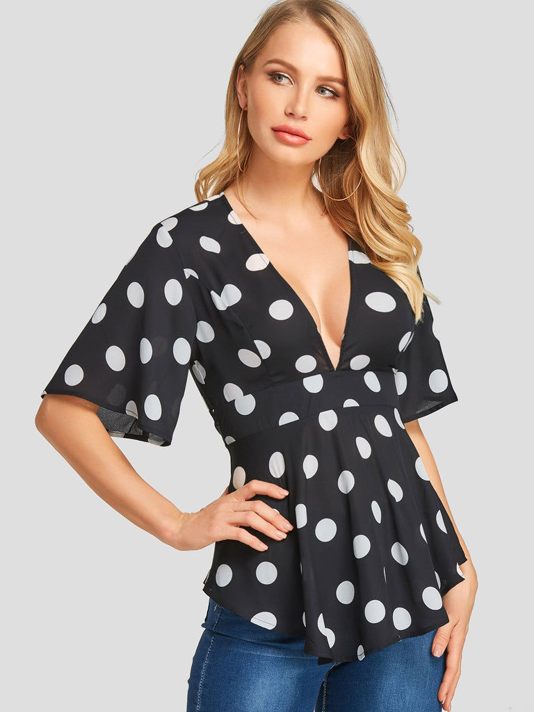 Ladies Black Blouses