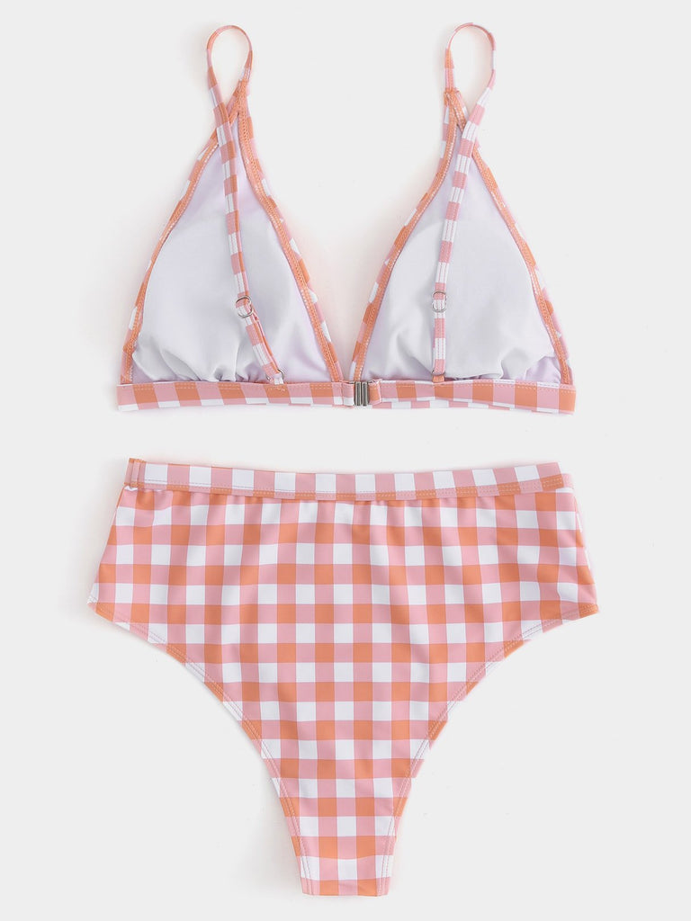 Ladies Orange Bikinis