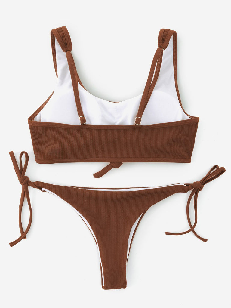 Womens Khaki Bikinis