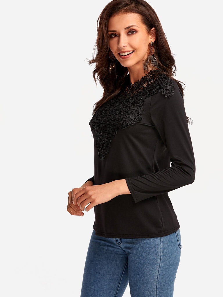 Ladies Black T-Shirts