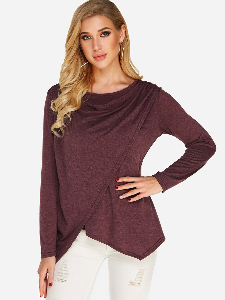Ladies Purple T-Shirts