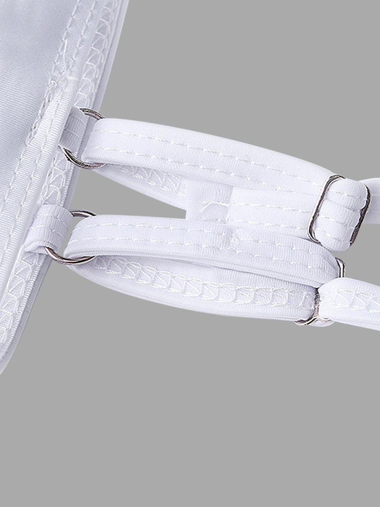 Ladies White Bikinis