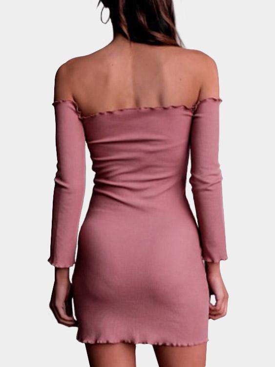 Womens Pink Mini Dresses