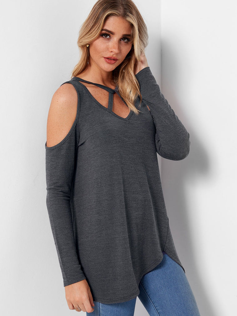 Ladies Grey T-Shirts