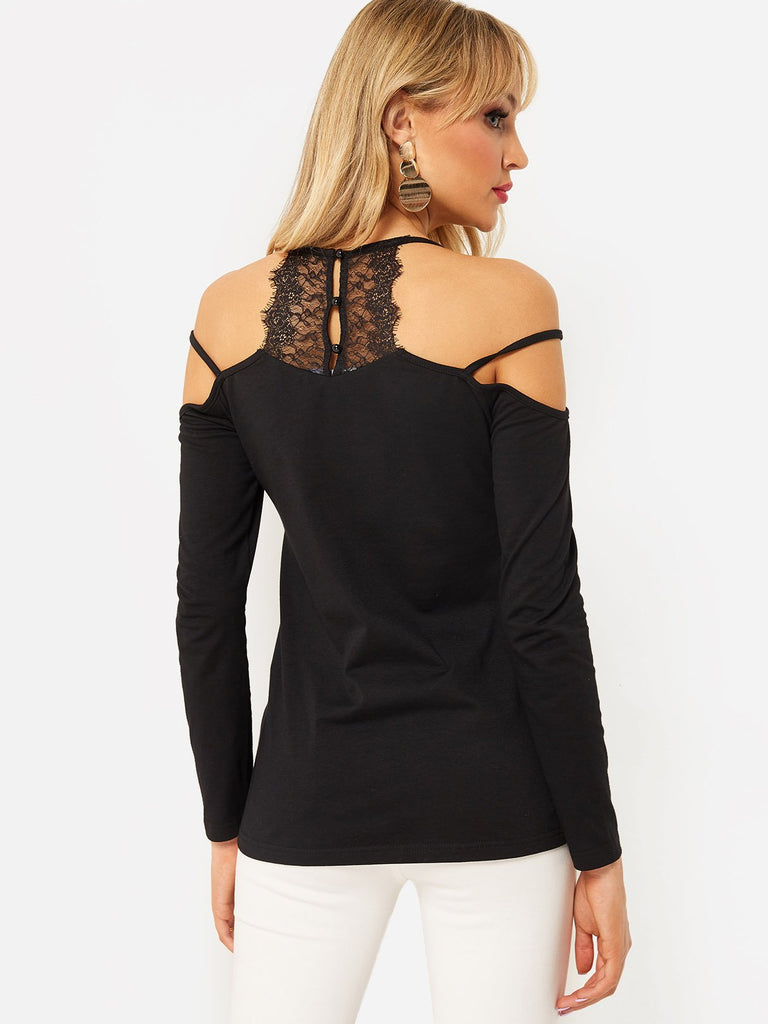 Womens Black T-Shirts