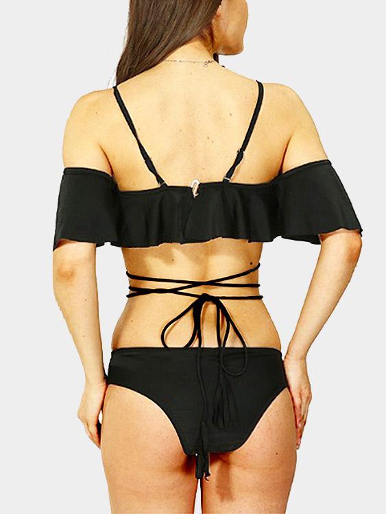 Womens Black Bikinis