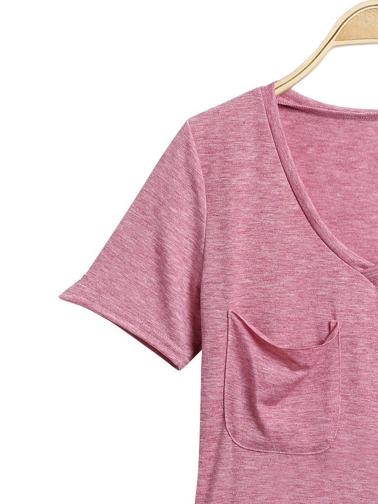 Ladies Pink T-Shirts