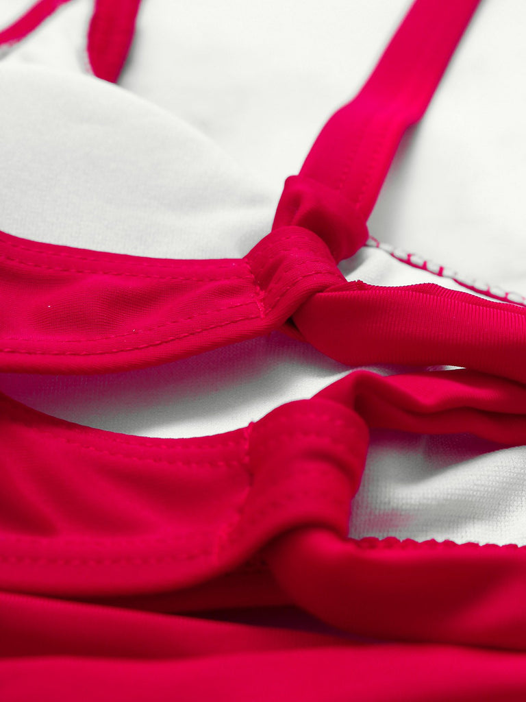 Ladies Sleeveless Two Piece Bikinis