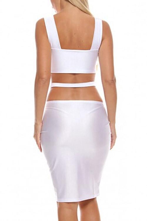 Womens White Bodycon Dresses