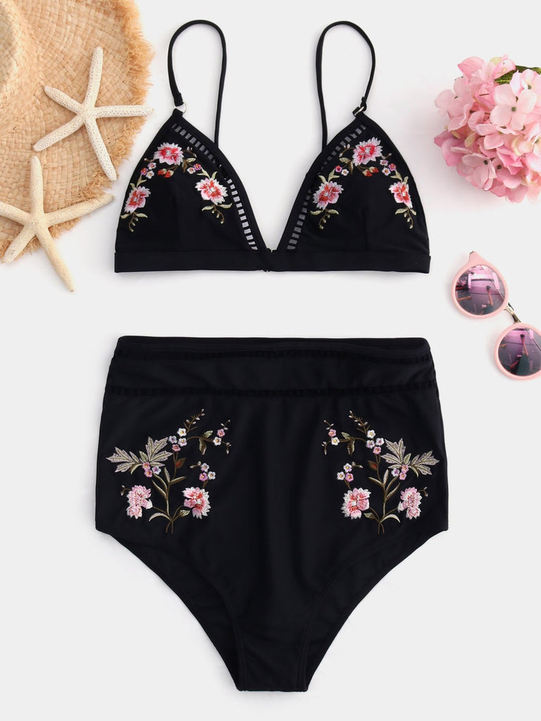 Womens Sleeveless Bikini Set