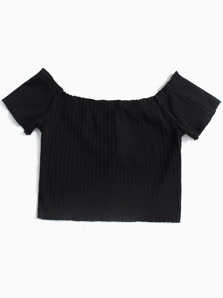 Womens Black T-Shirts
