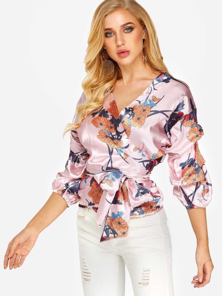 Ladies 3/4 Sleeve Blouses