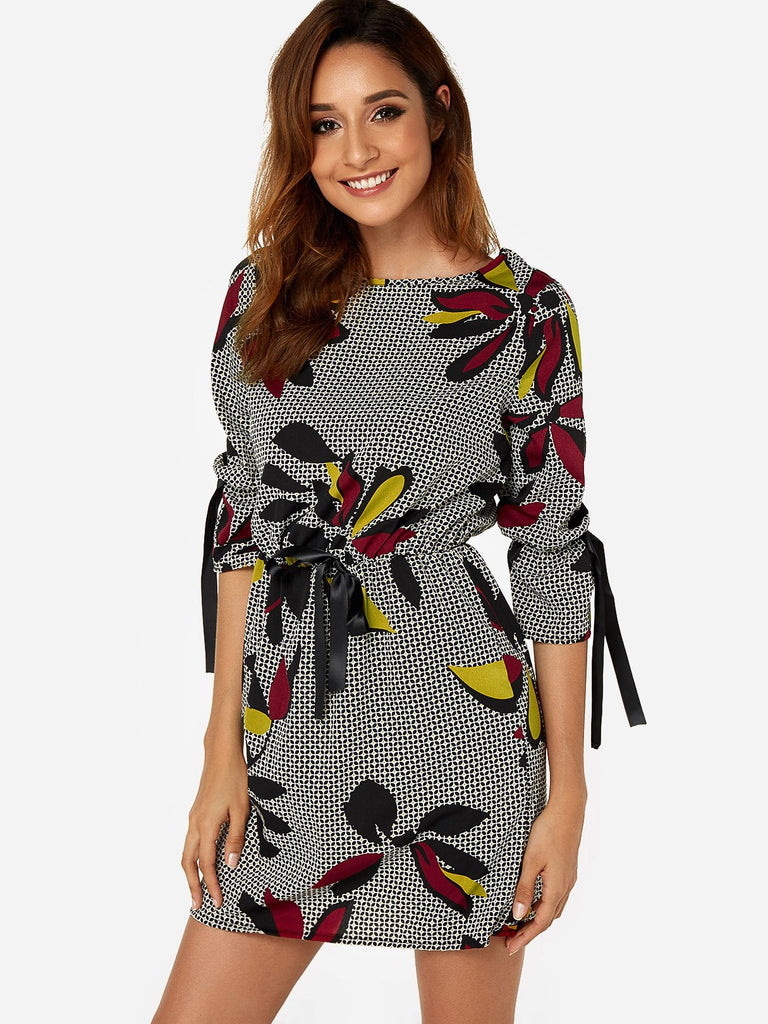 Ladies Floral Floral Dresses