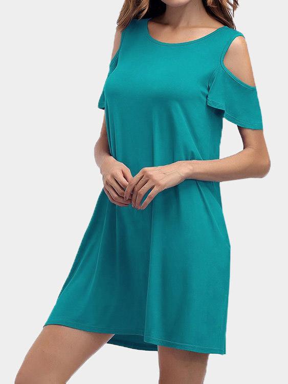 Womens Green Mini Dresses