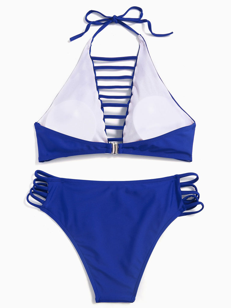 Black And White Triangle Bikinis