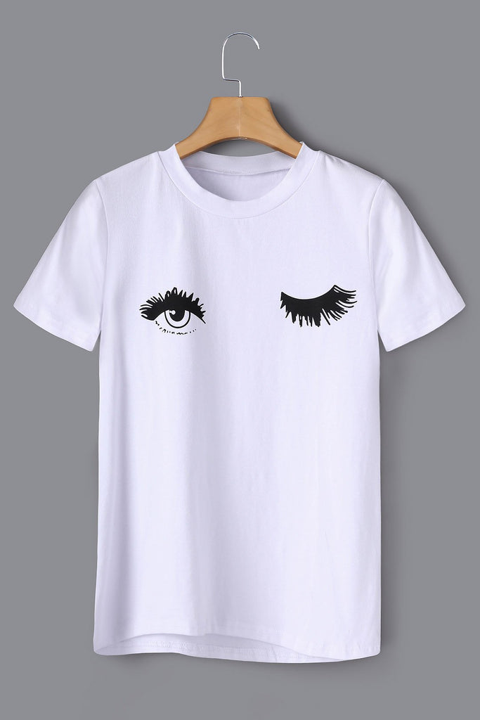 Ladies White T-Shirts