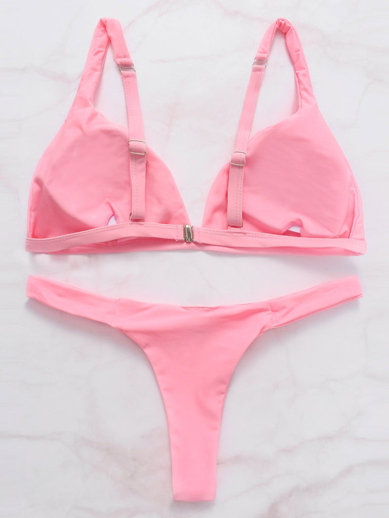 Womens Pink Bikinis