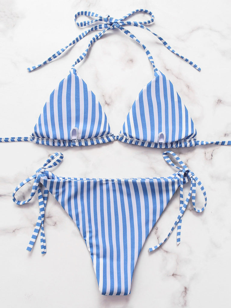 Womens Blue Bikinis
