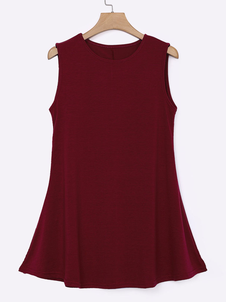 Ladies Sleeveless Mini Dress