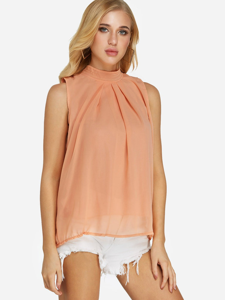 Ladies Orange Camis