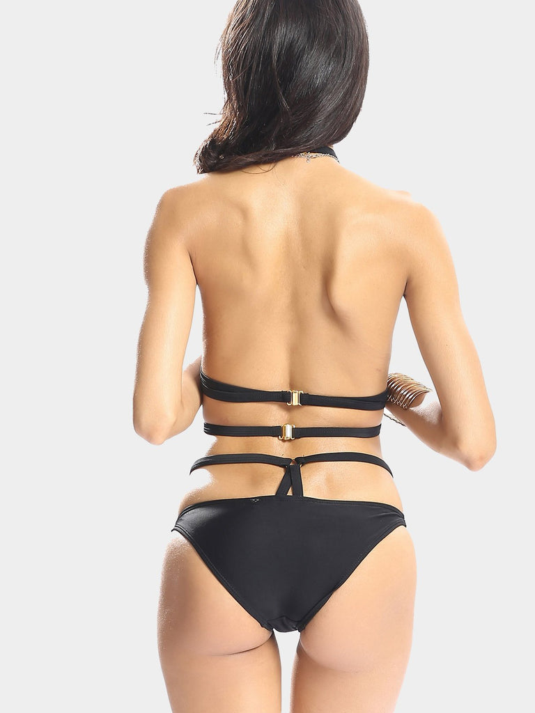 Womens Black Bikinis