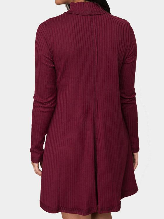 Womens Burgundy Mini Dresses