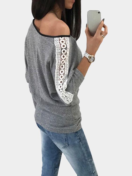 Womens Grey T-Shirts