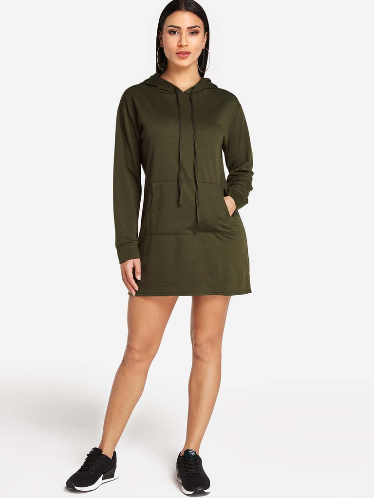 Womens Long Sleeve Shirt Dress