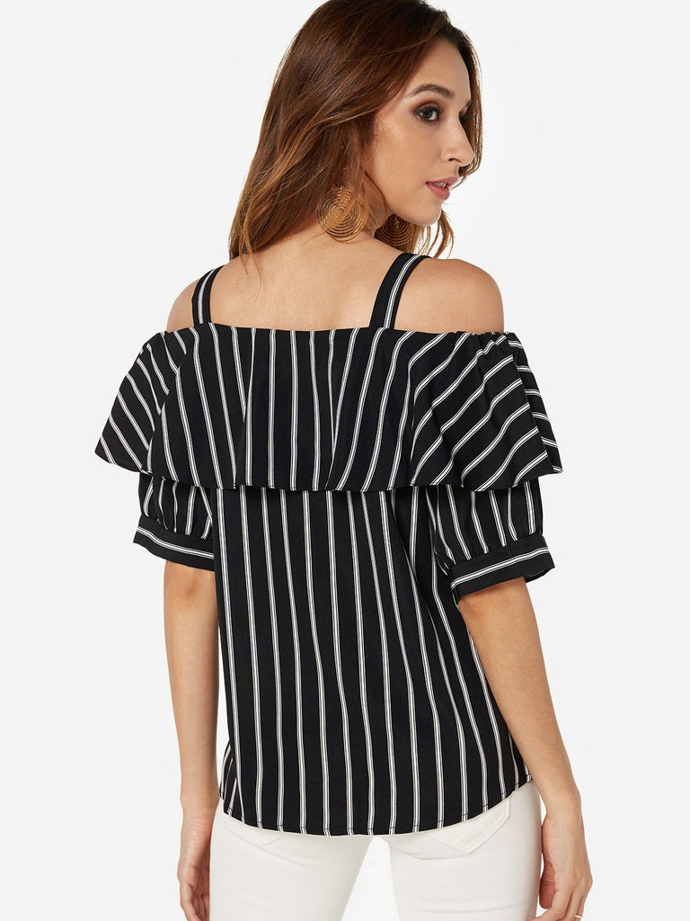 Womens Black Blouses
