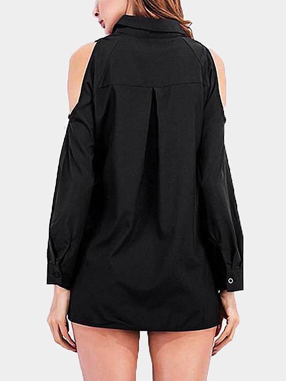 Womens Black Blouses