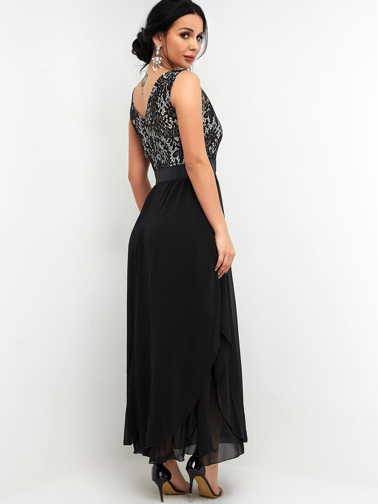 Womens Black Maxi Dresses