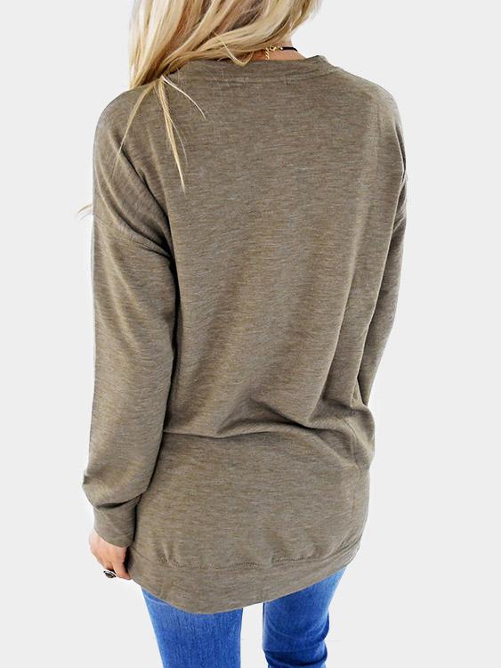 Womens Khaki T-Shirts