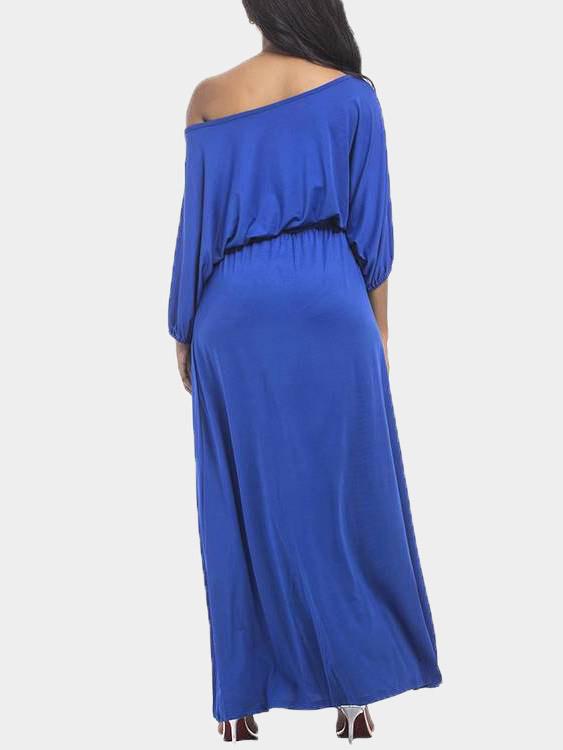 Womens Blue Maxi Dresses