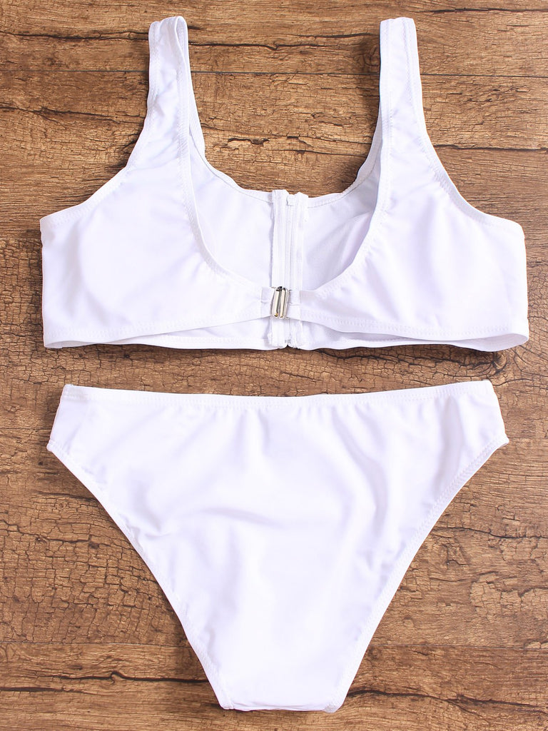 Womens White Bikinis