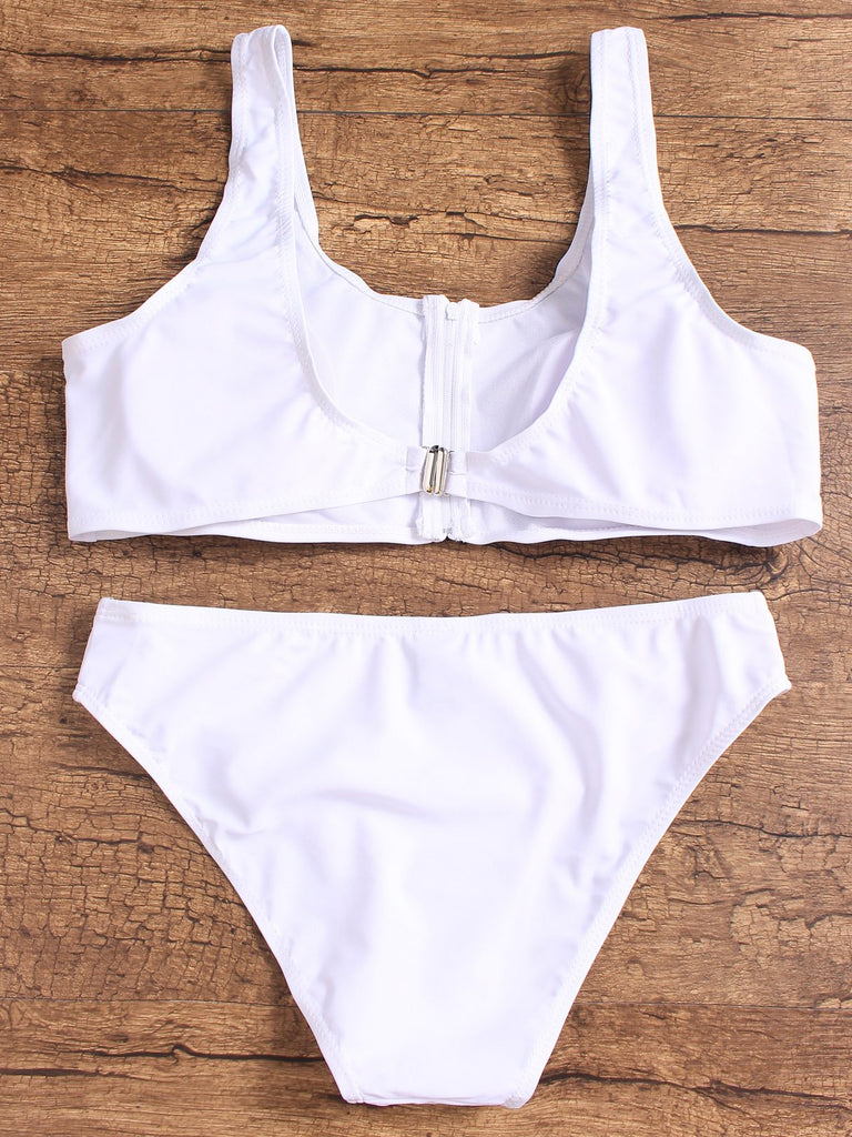 Womens White Bikinis