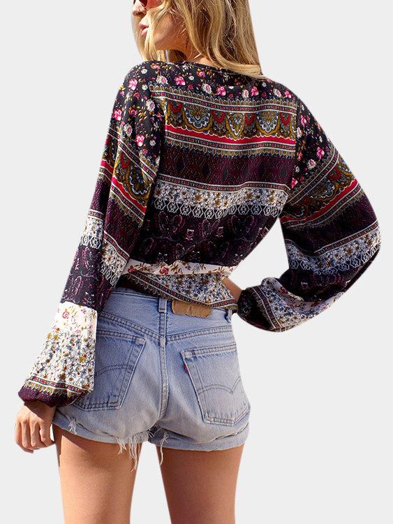 Womens Red Blouses
