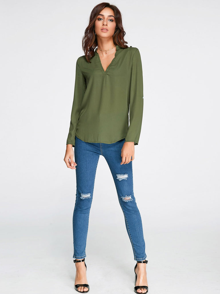 Womens Long Sleeve Top