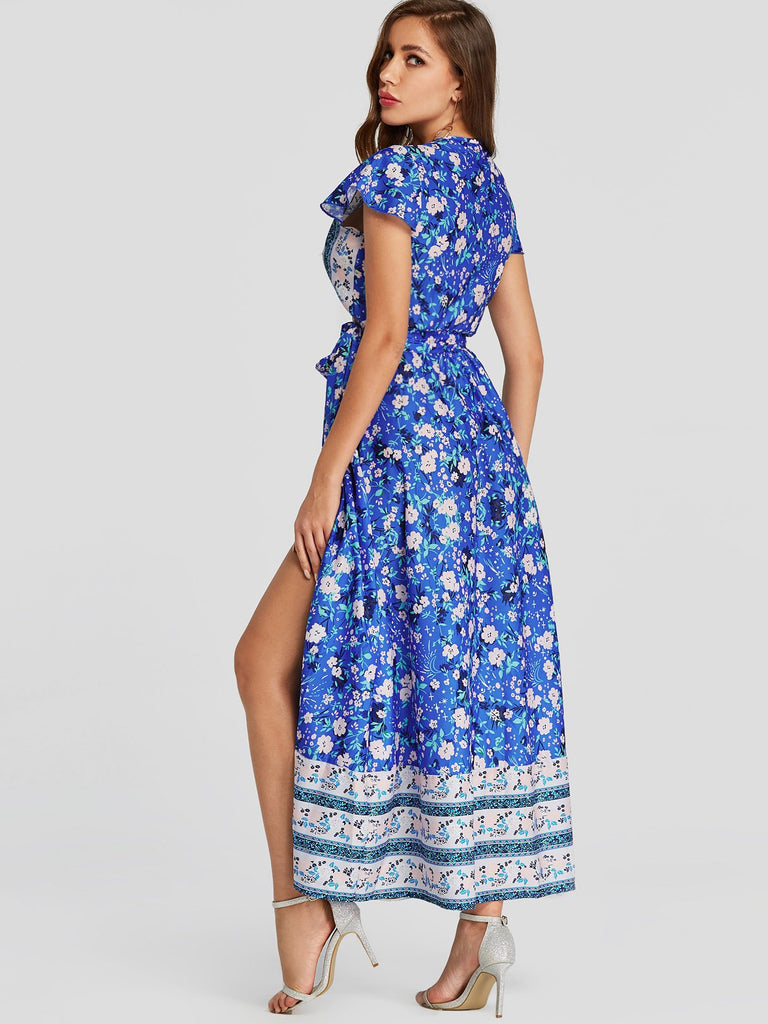 Womens Sleeveless Midi Dresses