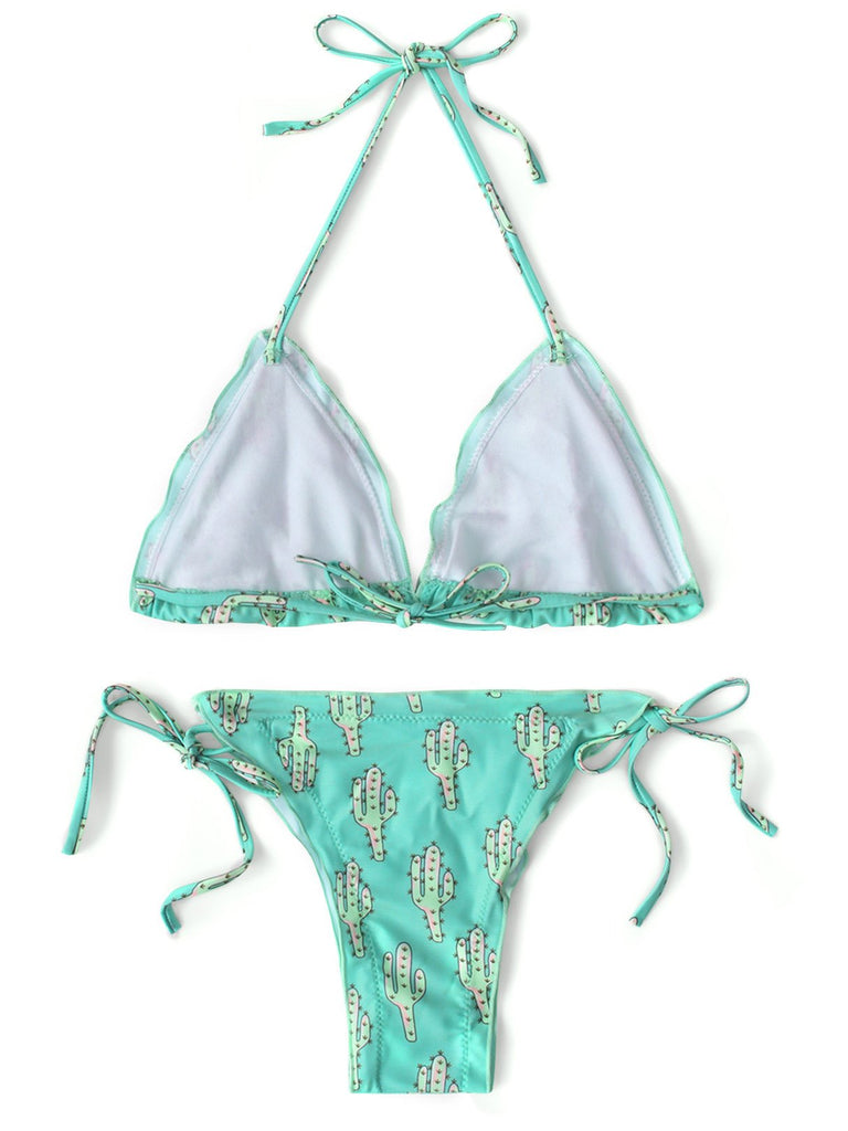 Womens Green Bikinis